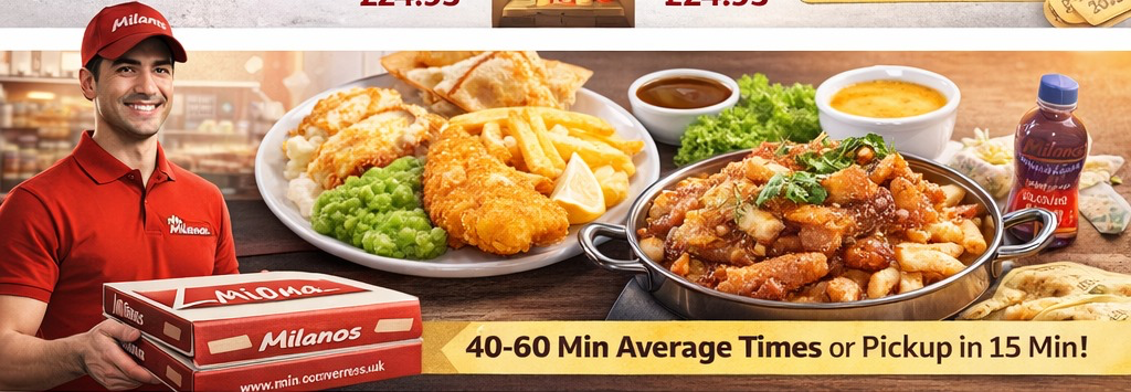 Why Choose Milanos for Fresh & Tasty Takeaway